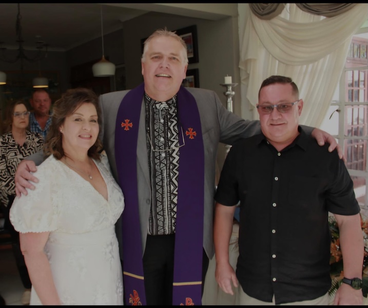Wedding ceremony by Dr. Gerrit Rademeyer in Bedfordview
