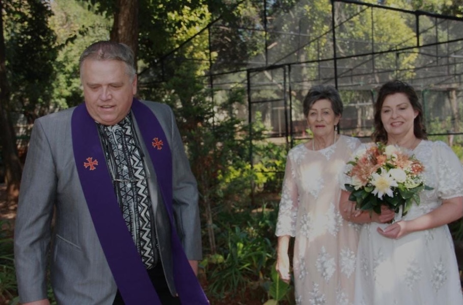 Wedding ceremony by Dr. Gerrit Rademeyer in Bedfordview