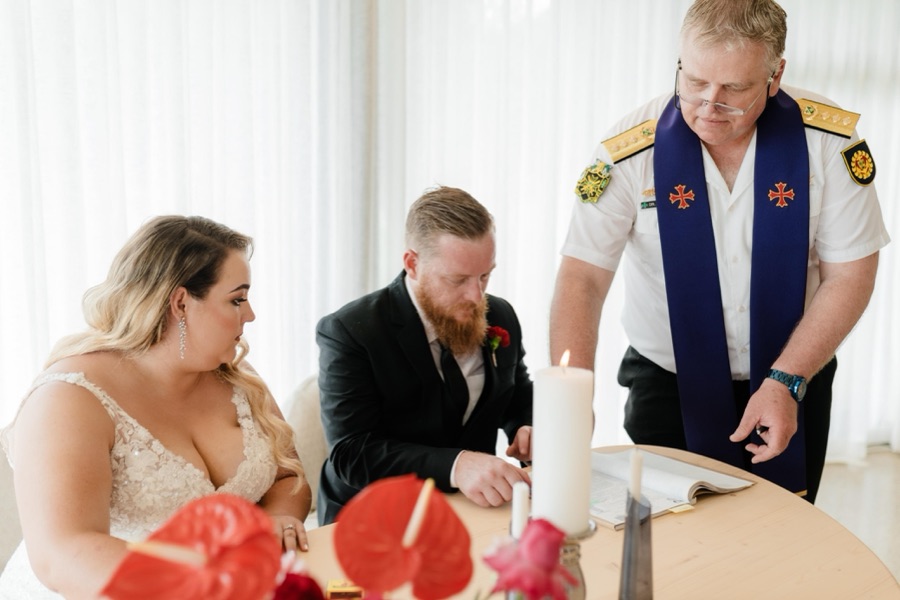 Wedding ceremony by Dr. Gerrit Rademeyer in Bedfordview