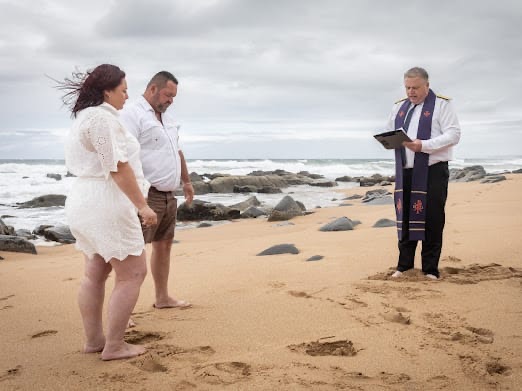 Wedding ceremony by Dr. Gerrit Rademeyer in Bedfordview
