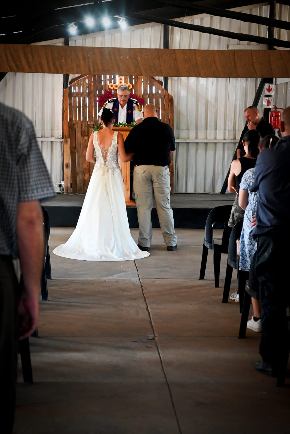 Wedding ceremony by Dr. Gerrit Rademeyer in Bedfordview
