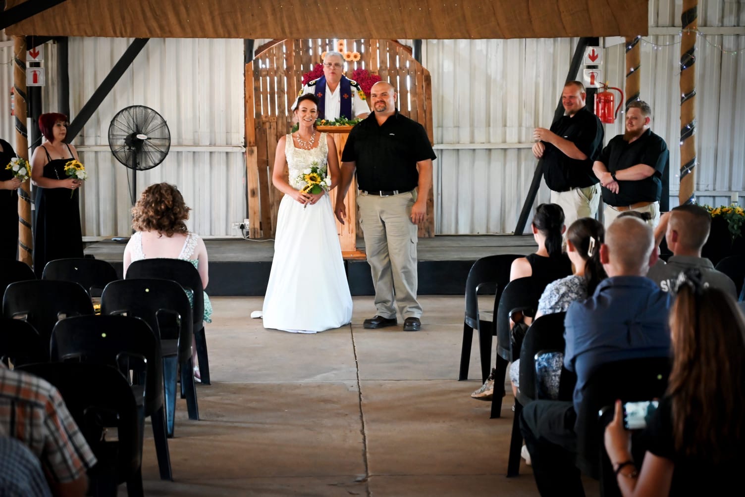 Wedding ceremony by Dr. Gerrit Rademeyer in Bedfordview