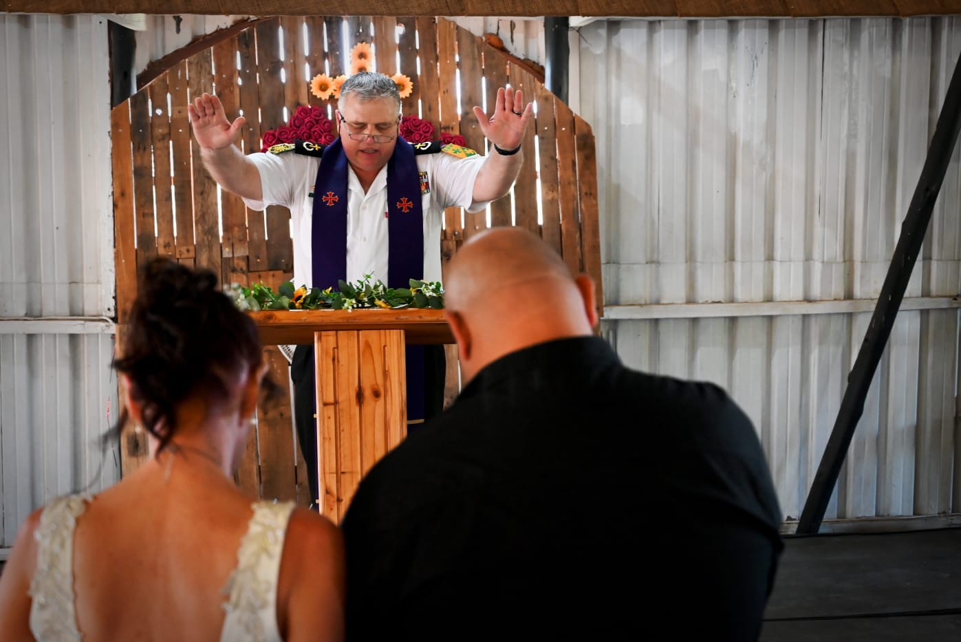 Wedding ceremony by Dr. Gerrit Rademeyer in Bedfordview